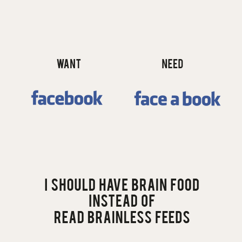 Debería leer para alimentar mi cerebro en lugar de feeds sin contenido