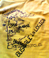 Camiseta de las fiestas de Filosofía de 2006