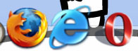 Mozilla Firefox, Internet Explorer, Opera