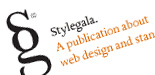 Stylegala - web design publication