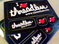 Pegatinas de Threadless