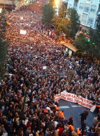 Manifestación 12 marzo, Murcia