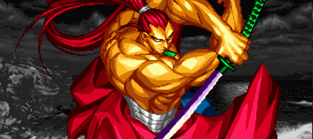 Kibagami Genjuro en Samurai Shodown IV