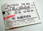 Entrada ′La mala educación′