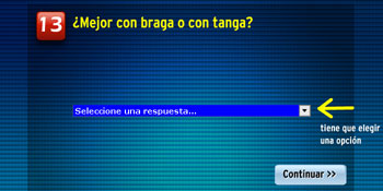 ¿Mejor con braga o tanga?