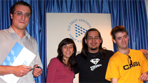 Adriano, yo misma, David y Jose Pablo
